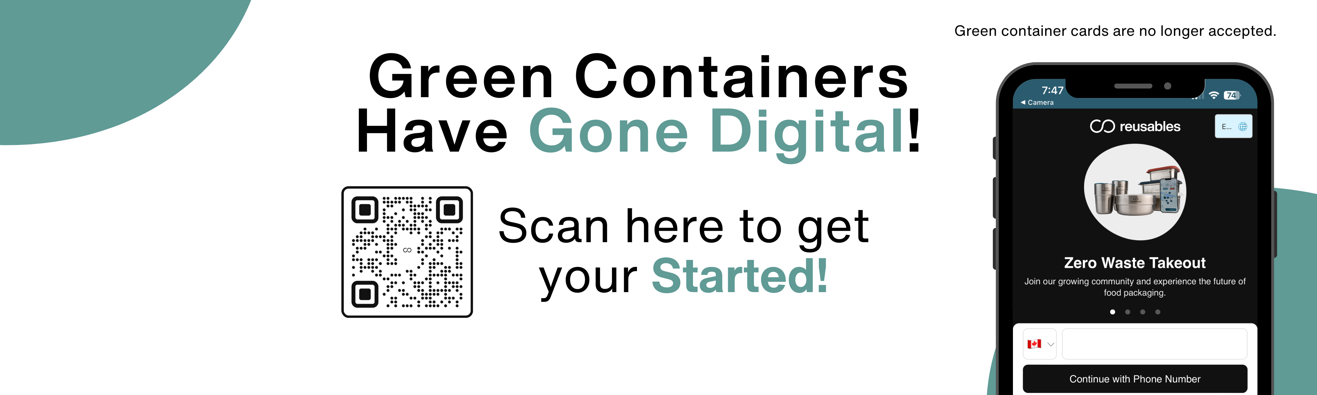 Green container 